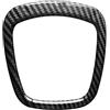 CRRYUQWWM 1 Pezzo Per A4 B6 B7 B8 A6 C6 A5 Q7 Q5 A3 8P S3 ABS Pannello Centrale Del Volante Automatico Con Logo Cornice Decorativa Circolare CRRYUQWWM(Style A)