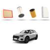 HOFFCAR Kit Tagliando 4 filtri compatibile con Audi Q3 (8UB,8UG) 2.0 tdi 88kw dal 2015