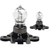 CARALL 2 Pezzi di Lampade Alogena 12V Per Auto (PH19W 12V19W Doppio PIN)