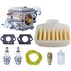 Gubeter Kit carburatore , per motore motore Per Husqvarna 365 362 371 372 372Xp, 503281801 503283203