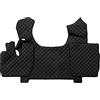 F-CORE Tappetini copricofani camion compatibile per IVECO STRALIS S-WAY 03.19-12.23 AUTOMAT NERO