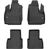 M MOTOS MOTOS Tappetini in gomma per auto adatto per Fiat Doblo I 2000-2010 Migliorate il vostro comfort di viaggio con il tappetino antiscivolo per auto 3D.