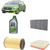 OP Kit tagliando + 7 L olio Mobil 5W30 ESP per Classe A W176 2143cc gasolio dal 2012 al 2018