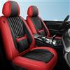 Buuoo Coprisedili universali per auto, adatti per BMW E39 F10 E60 F30 E46 E36 X1 E84 E90 Serie 1 E87 F20 E46 Tuning E60 X5 E53 F30 E70 Set completo Protezione Nappa Cuscini