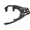 OGJFD Portapacchi posteriore per moto Portapacchi Posteriore Moto Supporto Esteso Bauletto Piastra Di Supporto Accessori Modificati Per BMW Per C400X Per C400GT Per SR4MAX350 portapacchi per moto(Nero)