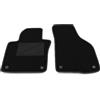 Somer Car Kit Tappetini Auto SOLO ANTERIORI 2pz compatibili con Volkswagen Golf 5-3-5 porte 2003-2009 (CLIP TONDE) | Set 2 tappeti anteriori su misura in moquette