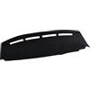 Generic For Dash Zerbino for Cruscotto Copertura for Fiat for 500 500c 500e 2007-2024 Auto for Dash Protezione Parasole Protezione Tappeto Cruscotto Pad Accessori(Left Hand Black)