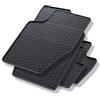 Mossa Tappetini gomma adatti per Peugeot 308 I (2007-2015) 4 pz. nero