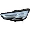 FXFUPO Compatibile for Audi A4 B9 B10 Gruppo faro a LED 2017 2018 2019 8W0941033 Faro anteriore A4 B9 sinistro destro di alta qualità(Left With modules)