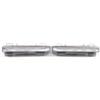 COUSOPO Fendinebbia Auto Luci fendinebbia a LED DRL per paraurti anteriore auto, luci diurne per Mercedes per Benz W166 ML350 ML500 X204 GLK250 2013 2014 Faro Lavoro LED(1 paio)