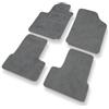 Mossa Tappetini adatti per Citroen C3 I Hatchback (2002-2009) 4 pz. grigio