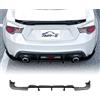 IDENUONA Diffusore posteriore per auto con labbro per Subaru BRZ Scion FR-S GT86 2013-2020 2014 nero