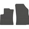 Motohobby Set di tappetini in gomma anteriori per Opel Crossland/Ciroen C3 Aircross, 2 pezzi, su misura