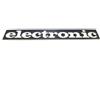 GSC RICAMBI SRL TARGHETTA SCRITTA CALANDRA STERZO PER VESPA DIESIS ELECTRONIC 250-300 - 400 SPECIAL