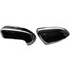 XUBOR 2 pezzi ABS specchietti retrovisori laterali copri-rivestimento for auto, for NISSAN, for Qashqai, J10 2007 2008 2009 2010 2011 2012 2013 Tappo di copertura dello specchietto laterale