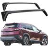 WRUHUA Barre Portatutto per Nissan X-Trail T33 2020 2021 2022 2023 2024, Trasversali Tetto Alluminio Portapacchi, Coppia Barre dedicate antifurto nere Argento nero,Black