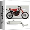 MOTOTOPGUN arrow 72608PD scarico omologato paris dacar inox compatibile con yamaha xt 600 tenere 1986 1987 1988 1989 1990 1991 1992 mototopgun