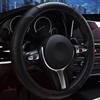 KSIWUAGB Coprivolante Auto per BMW 1 Series Hatchback (F70) 2024 2025, Antiscivolo Traspirante Volante Protezione Accessori Auto,Black