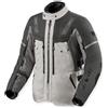 REV'IT! Revit Sand 5 H2O Giacca tessile da moto, argento/antracite, XL