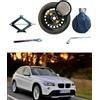 D'ANGELO 1988 Kit Ruotino di Scorta 17 compatibile con BMW X1 F48 con Cric, Chiave e Sacca (2017>)