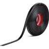 HOTHUIMIN 5M Autoadesiva Modanatura per auto, Universale Decorazione decorativa Auto Striscia Autoadesivo, Modanatura per auto, finitura decorativa, striscia, Car Trim Strip(Black,25mm(0.98Inch))