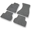 Mossa Tappetini adatti per Audi A4 B9 Avant, Berlina 2015-2024 4 pz. grigio