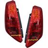 EASYSHOP24H Set 2 Faro Fanale Fanalino Posteriore DX SX Compatibile Per Grande Punto dal 2005 Gruppo Ottico Stop Luce Destro Sinistro Lato Passeggero Guidatore