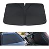 LUKBUT Parasole per parabrezza per Audi Q3 8U 2012-2018, Pieghevole, Nero