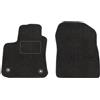 Motohobby Tappetini per Renault Twingo III, colore nero, 2 pezzi | Tappetini per auto su misura, antiscivolo, protezione dallo sporco, per tutti i giorni, in velluto