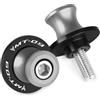 TREONK Supporti per Forcellone Posteriore - M6 Supporti Cavalletto Alluminio Coppia di Nottolini Alza Moto per MT09 SP MT 09 MT-09 2014-2023 2024 2025