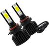 EPIGEIST Lampadine LED 9005 per Fari Auto, Luci a LED ad Alta Potenza 8000lm, Resistenti ad Alte Temperature, Corpo Sottile in Alluminio Aeronautico, Kit per Guida Notturna e Condizioni