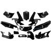 Unbekannt Travestimento Styl ImagePro per Gilera Runner 50 Cat 50 Pure Jet 50 FXR 180 (15 pezzi) Nero Opaco