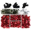KMWSHAN Viti Accessori Carena Bulloni Kit Carrozzeria Viti Dado Per Honda CBR600RR CBR1000RR CBR900RR CBR929RR CBR 600RR 900RR 929RR 1000RR 600 F3 F4(Red)
