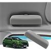 GAFAT [Migliorato Plus] Peugeot 308 508 SW GT Hybrid 2014-2025 2026 Custodie Occhiali da Sole, Peugeot 508 Contenitore Organizer per Porta Occhiali, Taglie Forti, Originale OEM (Grigio)