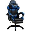 RMF PRO RMF Sedia Gaming Professionale Ergonomica Reclinabile, Poltrona Gaming Seduta Comoda e Rilassante con Poggiapiedi - Sedia per Gamer con Ruote Girevoli, Altezza Regolabile Blu/Nero