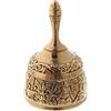 Holyart Campanelli liturgici: Campanello liturgico Quattro evangelisti Ottone Dorato