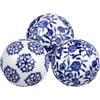 MAGICLULU 3pezzi Sfere Galleggianti Ceramica Decorativa Palline Ceramiche per Decorazioni Casa E Giardino Stile Retro