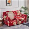 AQIGR Copridivano 2/3/1 Posti Con Braccioli Stretch, Cuscino Separati Elastico, Decorazione del Soggiorno (Color: #15, Size: 2 Seater)