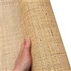 HMTBQT 35-100cm Larghezza Paglia di Vienna al Metro, Fettuccia Rattan Rotolo Naturale Fatto a Mano,1 Rotolo di Tessuto in Rattan Rete in Vimini per Riparazione di Sedie Armadio Mobili(65cmx2.5m)