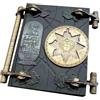 ycezw Libro Mummia Decorativo - Antico Libro Magico, Rotolo dei Morti Egiziano | Replicas con Simboli Misteriosi per Cosplay, Teatro, Collezione, Halloween, Decorazione Vintage