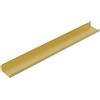 Monbaer Scaffalatura sospesa a parete, in metallo, per vetrine, mobili da casa, per soggiorno, camera da letto, bagno, ufficio, cucina, (120 x 12 cm, oro)