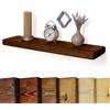 Chill House Mensola Galleggiante Rustica 30cm x 3.5cm, Noce, 50cm