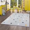 Pergamon Trendline - Tappeto per Bambini e Ragazzi - Stelle - Grigio Miscela - 5 Dimensioni