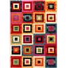 Unique Tapis Viva Tappeti Gioia Tappeto, Materiale Sintetico, Multicolore, 133 x 190 x 2.53 cm