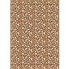 Madiant Tech Carta Restauro FIORATA Ocra f.to 70x100 cm - conf. da 10 Fogli. (Art.4727)