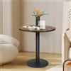 LANTUS Tavolo alto da pranzo in piedi bistrot, tavolo da bar rotondo, Ø 60 cm, mobile esterno per ricevimento, matrimonio, compleanno, festa in giardino, per 2-4 persone, stile moderno-70 x 70 x 72 cm