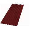 Generico LAMIERA bituminosa lastra onduline Rossa, 85x200 cm CONFEZII DA1 E 5 PEZZI -MORELLO RETI- (1)