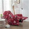 Hearda Copripoltrona Relax Reclinabile Universale, Natalizio Carino Fodere Poltrona Relax Elasticizzato Copripoltrona 1 Posto con Tasca Copripoltrona Reclinabile Fodere per Poltrone (Natale)