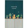 DOTBUY-SHOP Tenda per Porta, Interni Tende Oscuranti in Lino, Tenda Divisoria per Interni Adatte per Ristorante Finestra Negozio Cucina Corridoio Porta Decorazione (90x120cm,Cactus)
