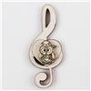 DLM Bomboniere DLM29126 (Kit 12 Pezzi) Calamita Magnete Cuore Chiave di sol Violino Gufo Gufetto Cappello Laurea in Legno Musica Segnaposto bomboniera Regalo